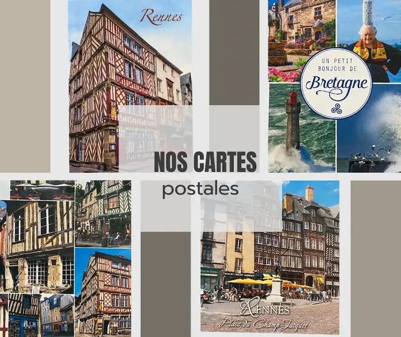 Le tourniquet de cartes postales